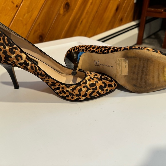 I.N.C Leopard 3 Inch Stilettos size 6.5 - Picture 4 of 4